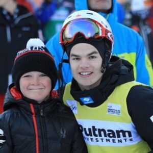 Mikaël Kingsbury Instagram - 2nd today in Sweden🇸🇪 Congrats to @nickpage.ski for your first World Cup win! Happy to share this moment with you and @walterwallberg 🙌🏼 Duals tomorrow LFG💨