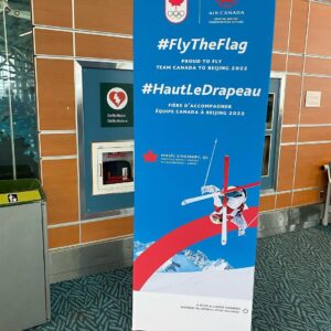 Mikaël Kingsbury Instagram - Here we go Beijing 2022✈️🇨🇦

I’m so proud to be part of the Team Air Canada athlete ambassadors! It means the world to #FlytheFlag on the world stage and be able to do so thanks to the @aircanada family! #1A #Olympic