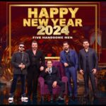 Mika Singh Instagram - Happy new year :) . . . . . . . #mikasingh #salmankhan #arbazkhan #sohailkhan #dharmendra