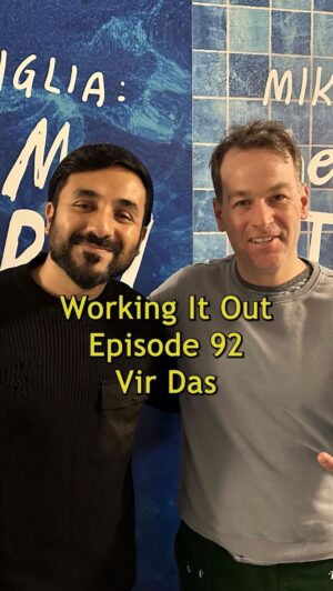 Mike Birbiglia Instagram - Love this conversation with @virdas on “Working It Out.” Great comic. Fascinating conversation. Dig in. (Link in bio)