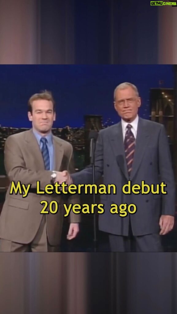 Mike Birbiglia Instagram - 20 years ago I made my TV talk show debut on the @letterman show. The Letterman Show just posted the full set on the their youtube channel. I hadn’t seen it since 2002. I have some notes. For me. Ed Sullivan Theater