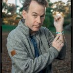 Mike Birbiglia Instagram - My daughter gave me this bracelet to remind me to be silly and the audiences in these last 8 weeks of @oldmanpoolbway have reminded me every night. Thanks for it all, friends. Just 4 more weeks. Get tickets now because they will go fast. ❤️🏊‍♂️ 📸 by @dannydamianphoto