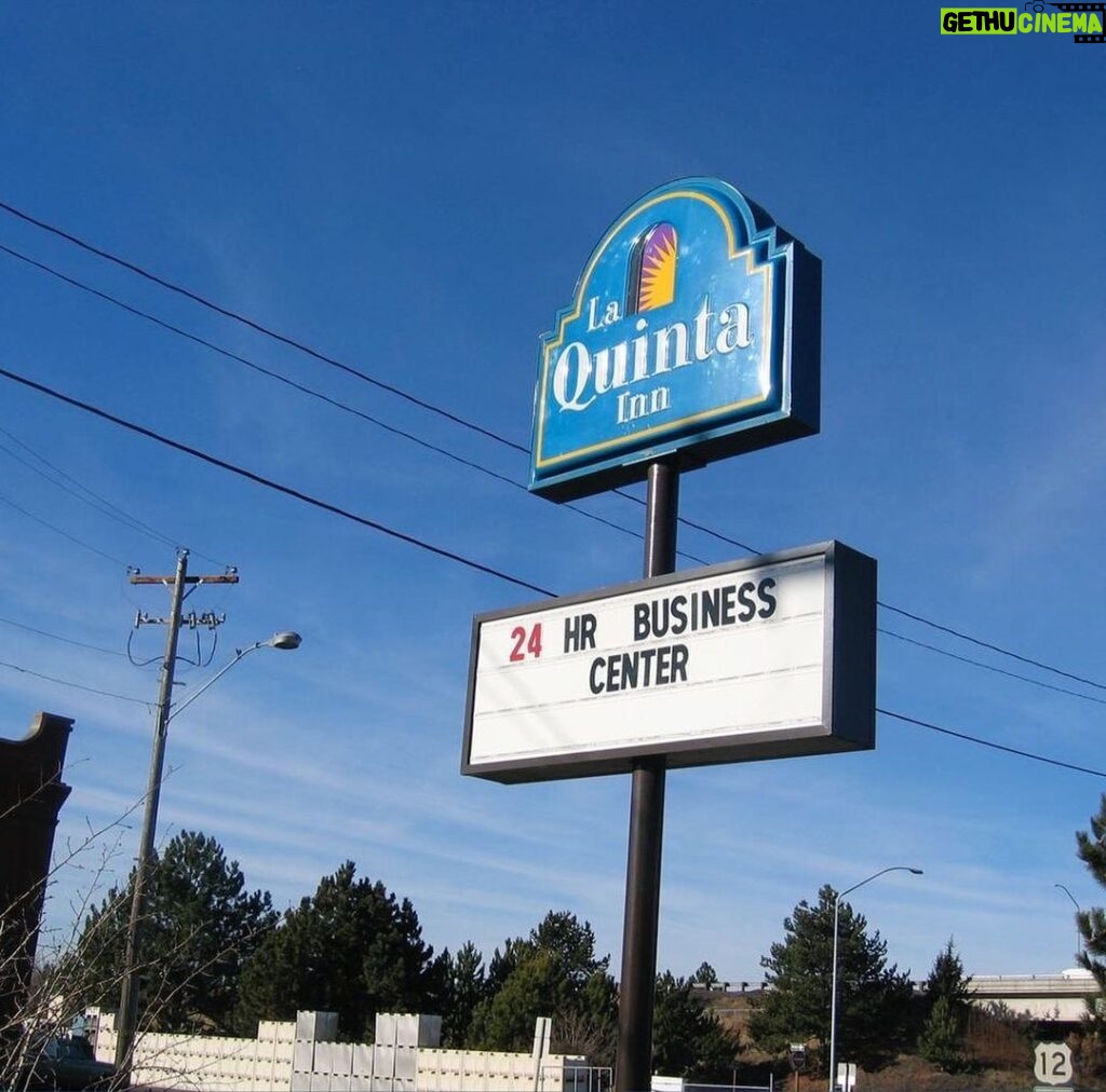 Mike Birbiglia Instagram - 18 years ago today I jumped through a second story window of a La Quinta Inn in Walla Walla, Washington and lived to tell jokes about it. I made a show about it. A movie. A book. I remember thinking at the time “if I don’t take photos of what just happened no one is going to believe it.” Here are a couple photos that are also in the credits of my film “Sleepwalk With Me” (produced by @iraglass pictured in car) as well as some extra photos like the one I took from the stage I performed at that night at Whitman College. It’s a very lucky thing to be able to create art from pain. Living through this experience taught me a lot about the ways in which I could stretch my own comedy. Thanks for letting me do that. There’s some really cool news coming this year about “Sleepwalk With Me”. Stay tuned. (p.s. that plaque really exists in what is now I believe a comfort inn but I recently discovered it’s off by a week.) For context the first half of the photos are from Walla Walla Washington and the second half of the photos are the filming of the movie “Sleepwalk With Me” loosed base on the events which premiered at @sundanceorg film fest in 2012. (Avail on @ifcfilms and all the places you can rent films.) 🎥 #sundancefilmfestival #sleepwalkwithme #wallawalla ONE MORE THING— the original short story version of it was told on @mothstories as well as @thisamerlife. 🎶❤️