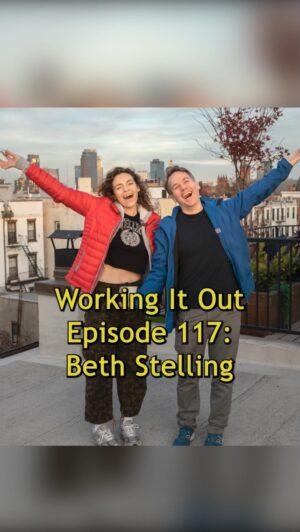 Mike Birbiglia Instagram - Love this new episode of Working It Out with @bethstelling so much. She’s hilarious. Her new @netflixisajoke special is phenomenal. Full episode of this episode on YouTube. Enjoy. 
.
.
.
#workingitoutpodcast #mikebirbiglia #bethstelling #fieldhockey