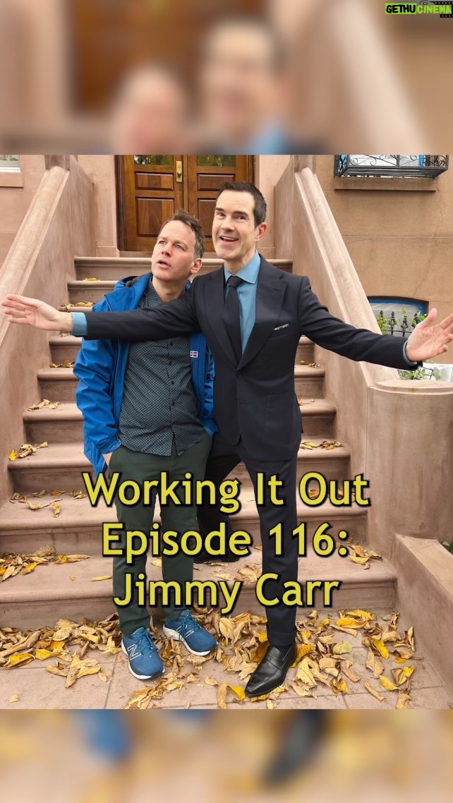 Mike Birbiglia Instagram - A very touching story from the expert in dark comedy @jimmycarr. This episode of Working It Out has many laughs and many surprises. Full episode on YouTube. Enjoy. . . . #workingitoutpodcast #mikebirbiglia #jimmycarr