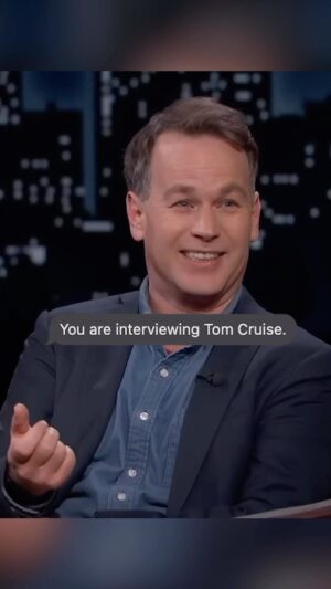 Mike Birbiglia Instagram - Begging Tom Cruise to watch my new Netflix special that premieres November 21 globally. 
.
.
.
#jimmykimmel #tomcruise #mikebirbiglia