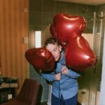 Mike Birbiglia Instagram - Opening night with some friends in London. Dream come true. Tell your friends about @oldmanpoolwestend. Photos by @emiliomadrid. Heart balloons by Oona and @jhopestein. Wyndham's Theatre London