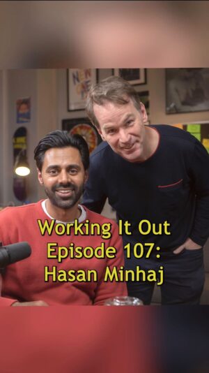 Mike Birbiglia Instagram - I love talking to @hasanminhaj so much. This episode feels like rolling tape on a conversation with an old friend who just so happens to be one of the best comics in the world. Full episode on YouTube. Enjoy.
.
.
.
#workingitoutpodcast #hasanminhaj #mikebirbiglia