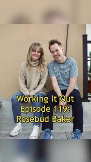 Mike Birbiglia Instagram - Rosebud Baker is on the Working It Out podcast this week and it’s an absolute blast. Enjoy.
.
.
.
#workingitoutpodcast #rosebudbaker #mikebirbiglia