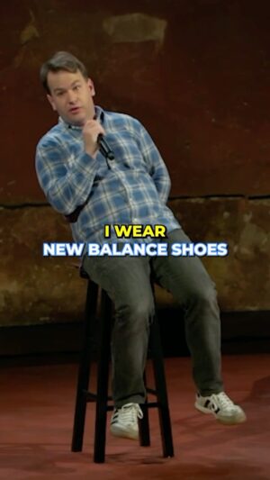 Mike Birbiglia Instagram - True story from “Thank God For Jokes” on @netflixisajoke. And yes I do wear New Balance shoes.
.
.
.
#standup #comedy #mikebirbiglia #NotAnAd