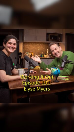 Mike Birbiglia Instagram - A must listen episode with one of my favorite storytellers @elyse_myers. Link in bio!
.
.
.
#workingitoutpodcast #mikebirbiglia #elysemyers
