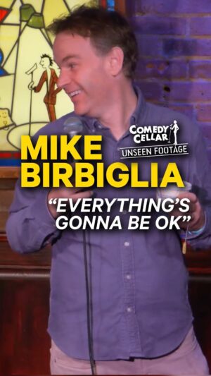 Mike Birbiglia Instagram - Mike Birbiglia isn’t sure if everything is going to be okay… It’s always a treat when @birbigs pops in to work on new jokes! #MikeBirbiglia #Comedy
#ComedyCellar #Jokes #Marriage #Banks #EconomicCrisis #FinancialCrisis