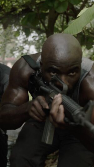 Mike Colter Instagram - Redemption can be found in the most unusual places. See Mike Colter in #PlaneMovie - only in theaters THIS FRIDAY. Link in Buo.