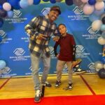 Mike Epps Instagram - Thank you @eddie_d_melton and Gary Indiana we did again we had a great time at the shoe give away the kids were awesome thank you to the @bgca_clubs for all the love thank you @reginamarsh56 for running point #givingbackwolrdwide