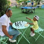 Mike Epps Instagram - Life is a game Push a pawn with the little ones ♟️♟️♟️#chessnotcheckers⚫️🔴