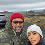 Mike Epps Instagram - Happy birthday to my beautiful wife @kyraepps thank you for being you at all times God made you perfect for me and our family ❤️🌺 #iceland ❄️🌲