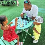 Mike Epps Instagram - Life is a game Push a pawn with the little ones ♟️♟️♟️#chessnotcheckers⚫️🔴