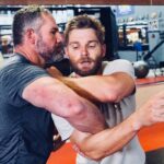 Mike Vogel Instagram - Once again....money where our mouths are. Combatives training. Huge thanks to @mikalvega @jpd_amaro for keeping us sharp. @jacksonwink_mma for the use of their world class facilities, and @abqjournal for the picture. Stay frosty
