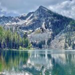Mike Vogel Instagram - Just got back from God’s country. Took the family to McCall, Idaho. As difficult as quarantine has been for people, I think some good has come from it. A lot of travel plans were ruined, but I think it’s forced us to explore the beauty in the areas of our countries that have always been there, right under our noses, but that we’ve never visited. This was from a hike we did to a little alpine lake named Louie Lake. Epic. What are some secret places/trips you have discovered during these crazy times? #mccallidaho #godscountry #idahosucks #notreally