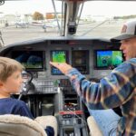 Mike Vogel Instagram – When I was his age, I would have given everything to have access to anything with an engine and wings.  None of my kids have been bitten by the flying bug, as I had hoped, but there is still time, and, hopefully, many more flights ahead.  #startemyoung #flyboys
