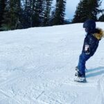 Mike Vogel Instagram - Bringing in the New Year in one of my favorite places on earth. Idaho has been showing off. After decade of not riding, the kid’s still got it! Now it’s time to teach the new generation. G-Money is a natural!...... Happy New Year! @brundagemtn #mccall #visitmccall