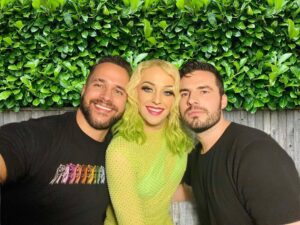 Miles Davis Moody Instagram - This one right here is a real one!! @laganjaestranja so incredibly amazing to see you again. It’s been too long! As always, performance was lit and who you are even littier. Thank you @flipphoneevents @thesaloonmn for reuniting me with my season 6 sister!! Joey and I love you! ❤️💕😘