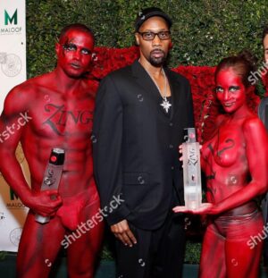 Miles Davis Moody Instagram - That one time I was a red velvet debbbbil for @adriennemaloof for her red velvet vodka launch party - ZING.