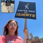 Mina Sundwall Instagram - day 1 #sagaftrastrong 🪧