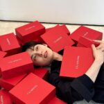 Minhyun Instagram - 클라랑스 비하인드 👍🏻✌🏻🫶🏻🙌🏻