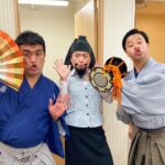 Misoo No Instagram - 『すゑひろがりず並びに～脳みそ夫編～』 . あ～ざした～す！（たこ口） . めちゃくちゃたの新古今和歌集～！！ . またぜひコラボしたい～す！ . アーカイブも残るそうなんで、ぜひ試聴してほし〜す！ . 和の芸人さんあつめて . 和ライブもやりたい〜すね！ . すゑひろがりずさん . 今日は呼んでくれてあ〜ざした〜す ！ . #すゑひろがりず #大宮よしもとラクーン劇場 #脳みそ夫 #OL聖徳太子