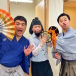 Misoo No Instagram - 『すゑひろがりず並びに～脳みそ夫編～』 . あ～ざした～す！（たこ口） . めちゃくちゃたの新古今和歌集～！！ . またぜひコラボしたい～す！ . アーカイブも残るそうなんで、ぜひ試聴してほし〜す！ . 和の芸人さんあつめて . 和ライブもやりたい〜すね！ . すゑひろがりずさん . 今日は呼んでくれてあ〜ざした〜す ！ . #すゑひろがりず #大宮よしもとラクーン劇場 #脳みそ夫 #OL聖徳太子