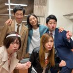 Misoo No Instagram - 遅くなったっすけど、こないだの金曜はタイタンシネマライブ！ . あ〜ざした〜す！（たこ口） . 久しぶりに流れ星さんや納言さんにも会えて、 . うれ新古今和歌集〜！ . ネタは‥ . ピーチCEO・桃太郎子(ももた・ろうこ) . 〜す！ . #タイタンライブ #タイタンシネマライブ #流れ星 #納言 #ダニエルズ #まんじゅう大帝国 #脳みそ夫 #桃太郎子 #初めてプロジェクターを使ったネタっす