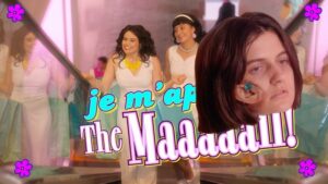 Mitra Jouhari Instagram - Je M’apelle The Mall, an original song by @mitrajouhari, featured in episode 2 (now available on @adultswim & @hbomax !!) 

Directed by @houangm 💕 -Debra