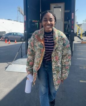 Mitra Jouhari Instagram - I am in a couple episodes of this season of The Bear with some of the sweetest ppl of all time. I felt so lucky to be there and watch all these talented people work. ❤️ Slide 2 is a musical number that the EPs were too cowardly to include in season 2. Hope they get their shit together for S3.