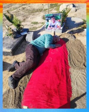 Mitra Jouhari Instagram - Repost from @from____iran
•
Iranians are a community in mourning.

2- Ahmad Goodarzi's daughter at her dad's grave. Kheshtianak village, Lorestan, Dec. 15
#Ahmadgoodarzi

3- Abolfazl Adinehzadeh's dad at his son's grave, Quchan, Khorasan, Dec. 16
#AbolfazlAdinehzadeh

4- Aida Rostami's relatives mourning at her burial. Gorgan, Dec. 15
Aida Rostami, a doctor who reportedly helped injured protesters, left the hospital on Dec 12 and never came back. The next day police told her family she had an accident, but people believe she was tortured and murdered for treating injured protesters. Both her hands were broken. 
#AidaRostami

5- Donya Farhadi's relatives mourning at her burial. Uzeh, Khuzestan. Dec. 17
went missing and her body was found on the shore of the Karun River, Ahvaz, 9 days after she disappeared.
#DonyaFarhadi

6- Soroush Pourahmadi was buried on Dec. 17. He was reportedly tortured and was left in street after. He passed away in a hospital.
#soroushpourahmadi

7- Farzin Maroufii's father dancing for his son's 22nd birthday at his grave, Dec. 16
#FarzinMaroufi

8- Saeed Mohammadi's family celebrating his 22nd birthday at his grave, Shabad, Kermanshah, Dec. 16
#SaeedMohammadi

9- Mohammadreza Eskandari's memorial. Dec 11.
Mohammadreza Eskandari was shot by regime forces during a protest in Tehran. 
#MohammadrezaEskandari

10- Nima Nouri's parents at his 40th day memorial, Karaj, Dec. 16
#NimaNouri

* Words in title are from @taragrammy
#IranRevolution
