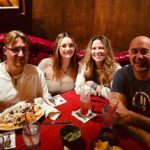 Mo Collins Instagram - El Compadres with @hanaskuby and her BF, Garreth, in town from Delaware. ❤️❤️ #elcompadresunset #hollywood