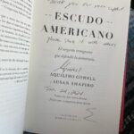 Mo Collins Instagram - I was so amped up about meeting this hero last night that I accidentally grabbed a Spanish version of his book. 😂 This man understands the dangers and importance of the phrase “boots on the ground” when it comes to defending our democracy. @gonell111 did exactly that on January 6 at the capitol. Met him at the launch party for @nrjmediagroup , whom are all primed and ready to bring great projects to light!! Congratulations to this electric bunch!! #j6 #sgtgonell #nrjmediagroup #contentcreator