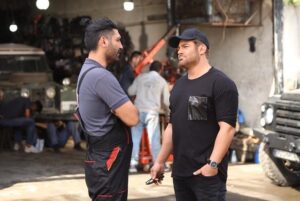Mohammadreza Golzar Instagram - ادامه فيلم برداري سريال گيسو ،روز ششم...