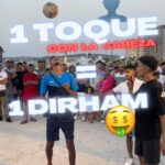 Mohammed El Amine El Khayari Instagram - 1 TOQUE CON LA CABEZA = 1 DÍRHAM 🤑🤠 cuantos te llevarías tú? #challenge #reto #mohafs #tanger #freestyle #morocco #🇲🇦 Tanger طنجة