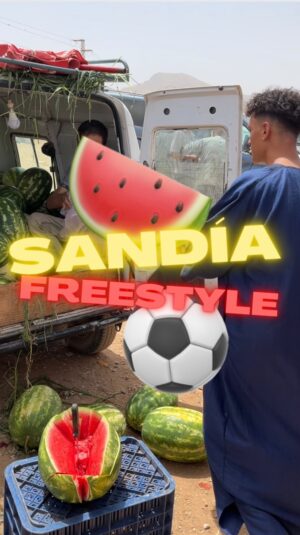 Mohammed El Amine El Khayari Instagram - eligiendo sandía 🍉 en el so9 🇲🇦 #mohafs #skills #nador #so9 #🇲🇦