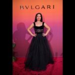 Mona Zaki Instagram - A magical night with my second family @bulgari at Eden The Garden Of Wonders event ♥️ #edenthegardenofwonders @lucia_silvestri keep on impressing us with your outstanding talent ♥️ Thanks to my beautiful team ♥️ Styled by @cedrichaddad Make up @ojmakeupartist Hair @rafifazaa Dress by @rasario via @netaporter Shot by @patricksawaya Managed by @ginger__tm Bvlgari Hotel & Residences, Dubai