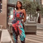 Mona Zaki Instagram - Day 2 from @louboutinworld Party #dancewithmechristian Outfit by the one and only outstanding @mrskeepa @mrskeepaofficial Shoes @louboutinworld Hair @laloge_uae Makeup @hindash Photoghrapher @waleedshah Jewellery @bulgariofficial