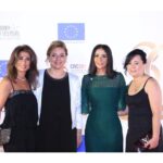 Mona Zaki Instagram - UNICEF and GFF believe in the power of cinema to bring a positive change to the lives of millions of children, and so do I. As @unicef.egypt Goodwill Ambassador, I was excited to be part of the festival this year to witness the agreement between UNICEF and @elgounafilmfestivalofficial, especially that it also comes on the occasion of the 30th anniversary of the Convention on the Rights of the Child. #ForEveryChild #UNICEFxGFF يونيسف ومهرجان الجونة السنيمائي بيؤمنوا بإن السنيما قادرة على إنها تعمل تغيير إيجابي في حياة ملايين الأطفال، وأنا كمان مؤمنة بكده. كسفيرة نوايا حسنة ليونيسف مصر، أنا كنت متحمسة إني جزء من المهرجان السنة دي علشان أشهد الاتفاقية بين يونيسف ومهرجان الجونة السنيمائي خصوصاً إن السنة دي كمان هي السنة ال٣٠ على اتفاقية حقوق الطفل. #لكل_طفل Stylist @maigalal Dress by the outstanding @ramialaliofficial Jewellery @egyptgold.eg Make up @sorayashawky Hair @ashour_201__hair_styilst Elgouna - Hurghada