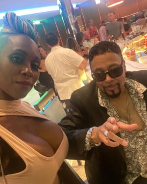 Monique Dupree Instagram - Good morning!! Don’t be afraid to say it back!!!
There’s been SO MANY amazing things unfolding in my life that I haven’t had the chance to shine the light on!!
Recently, thanks to @therealkrystine & @divaxi1 (The witches of GATAWick), I was blessed to see @themorrisday and the Time perform in Atlantic City..
What was crazy was that my husband @latterdaystt ended up at the SAME event with his friend @danacarynart. It just became one huge night of bliss!!
I am so humbled and grateful for the things that have been presented to me on my higher vibrational journey.
My family/crew is PHENOMENAL you hear me!?
Life is good
God is good
I feel good
And it’s just the beginning 
I love you all
Swipe for the awesomeness