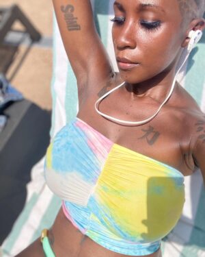 Monique Dupree Instagram - Talk to me universe 
I’m listening 
The voices of the human race on mute
To receive your divine energy & understanding
Live in light