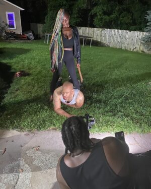 Monique Dupree Instagram - Good morning!! Don’t be afraid to say it back!!
That’s a wrap for “The Beautiful Ones”
I am so humbled and happy to have worked with this amazing cast & crew!!
#horror #moniquedupree #thebeautifulones #setlife #filmlife #badass #badguy #workflow
