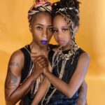 Monique Dupree Instagram - Good morning!! Don’t be afraid to say it back!! Sometimes, I take #badass photos. I’m proud of this shot I took because it shows the passing down of strength from one generation, to the other. I feel it in the shot!! I love you all and have an amazing day!!! #vibratehigher #selfiesefies