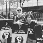 Monique Gabriela Curnen Instagram - Community coming through & starting the week #unionstrong Big thanks to @zachboothdorff and all the strike captains keeping us moving. #sagaftra #sagaftrastrong #sagaftrastrike