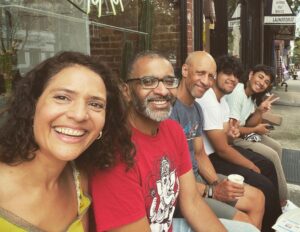 Monique Gabriela Curnen Instagram - Summer Weekend Magic in full effect with some cherished mini-family reunion time. #grateful #familia #summer #summervibes #joy #walking