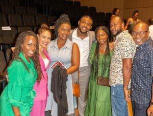 Monique Gabriela Curnen Instagram - My second mom, the phenomenal Hyacinth Lee, made her acting debut in the independent short film @apologeticallyblackfilm and was sensational! So delighted to celebrate her, @lanoland & the fabulous cast & crew that gave their hearts & souls to this film. It’s a funny, poignant, deep take on identity, self-loathing and self-love. Proud of you, mom! #familia #indiefilm #blackfilm #blackfilmmakers